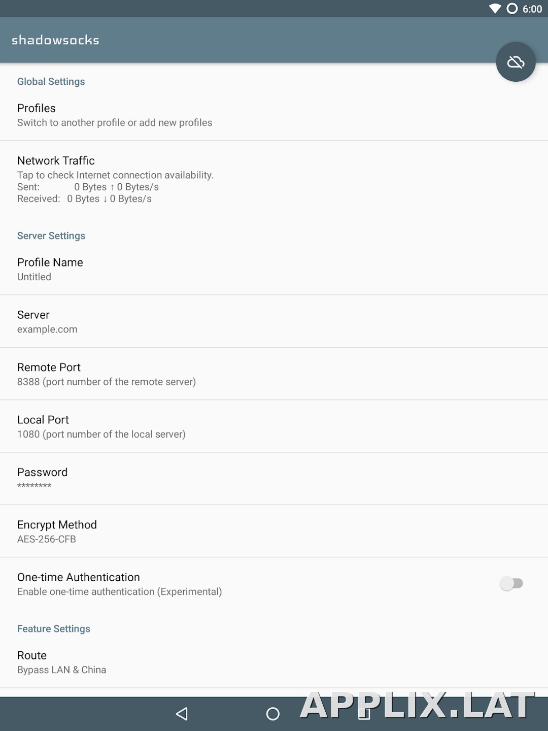 Shadowsocks скриншот 5