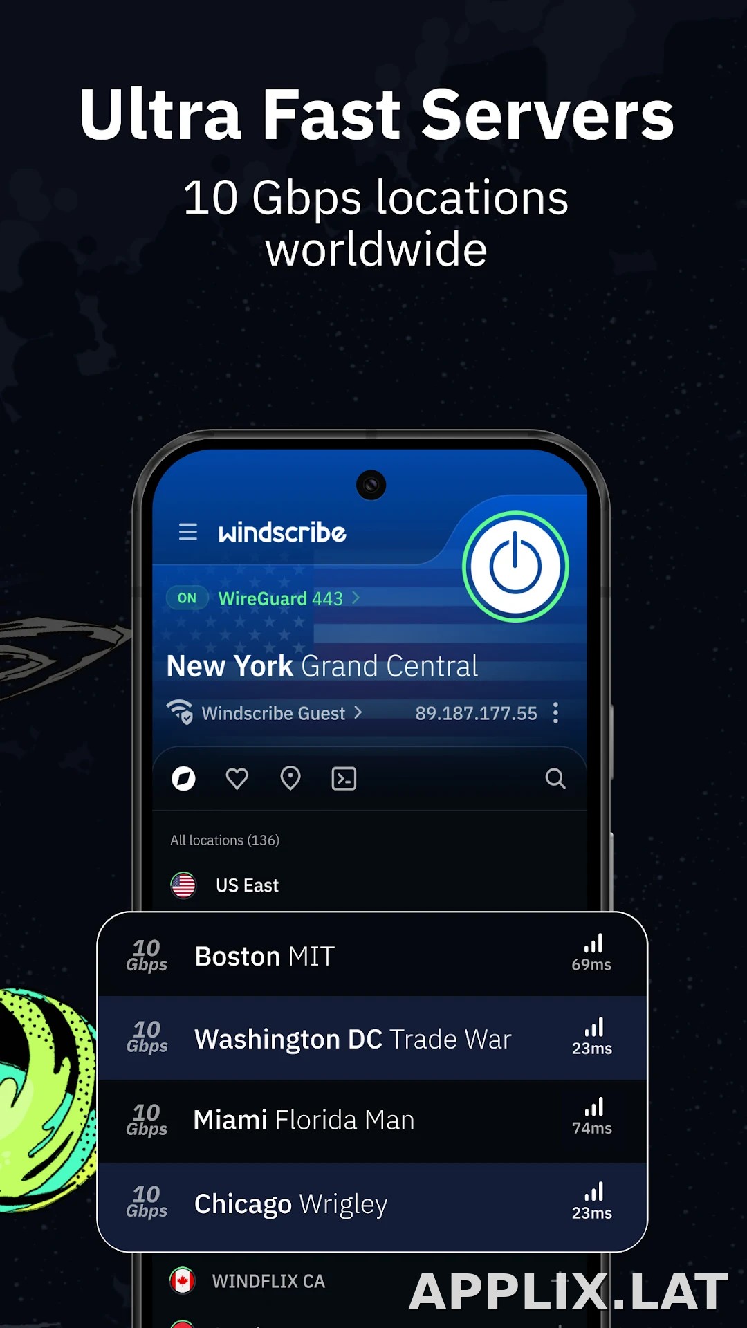 Windscribe скриншот 6