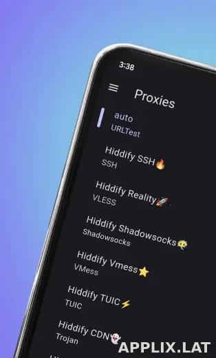 Hiddify скриншот 2