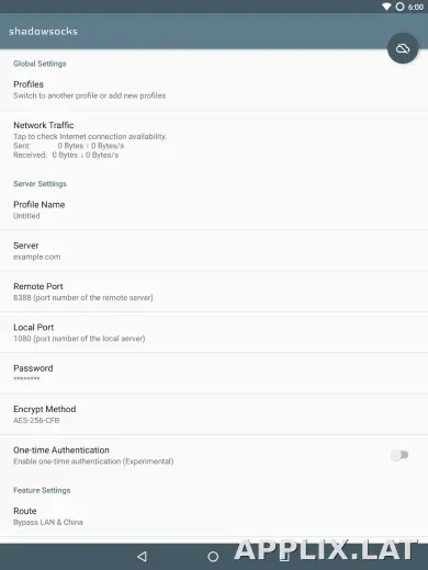 Shadowsocks скриншот 5